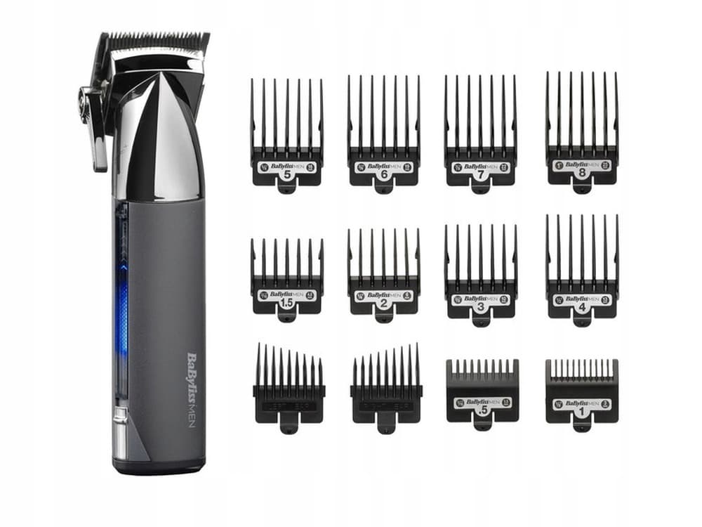 BaByliss Super-X Metal E996E maszynka do włosów Antracyt