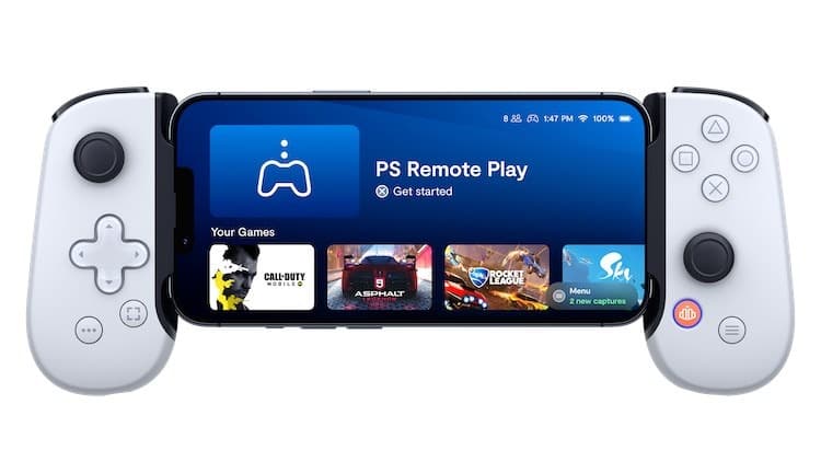 Backbone One PlayStation Edition Biały - Gamepad do iPhone PC i Playstation
