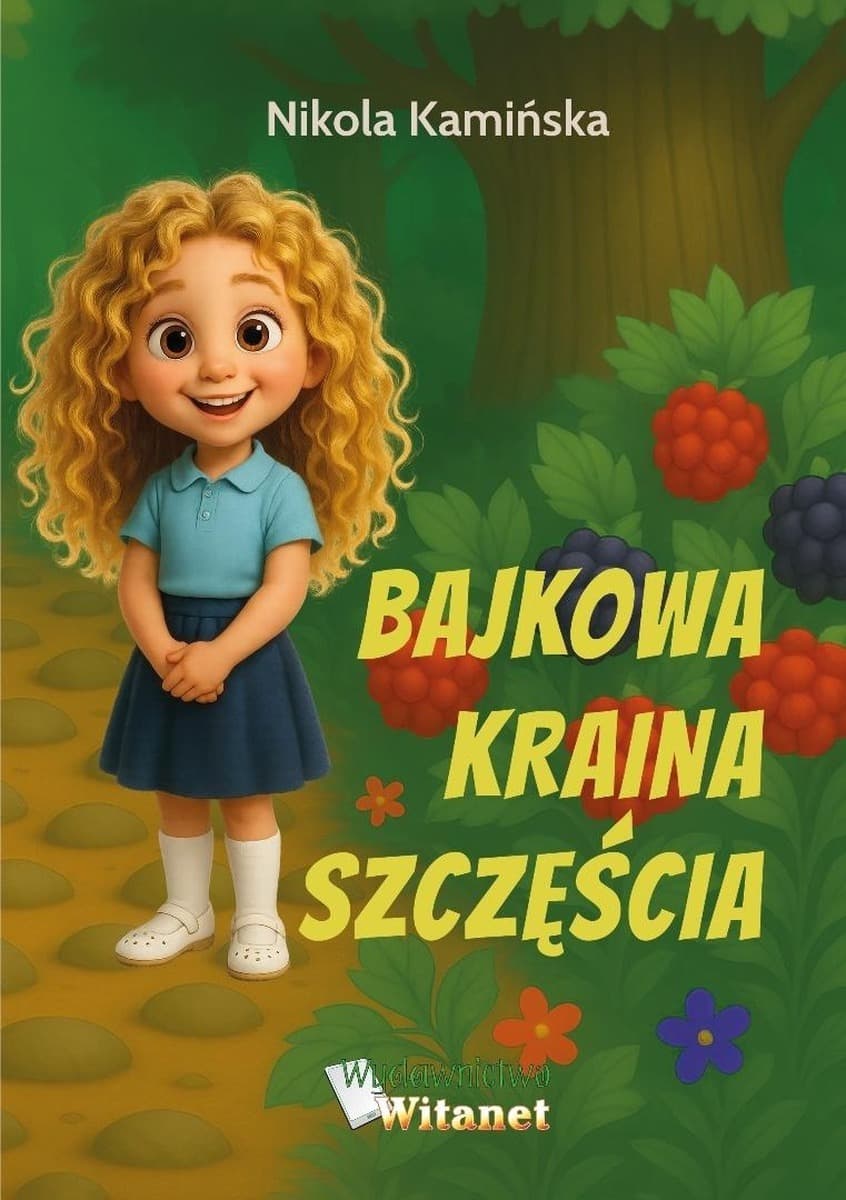 Bajkowa kraina szczęścia - książka dla dzieci Nikola Kamińska