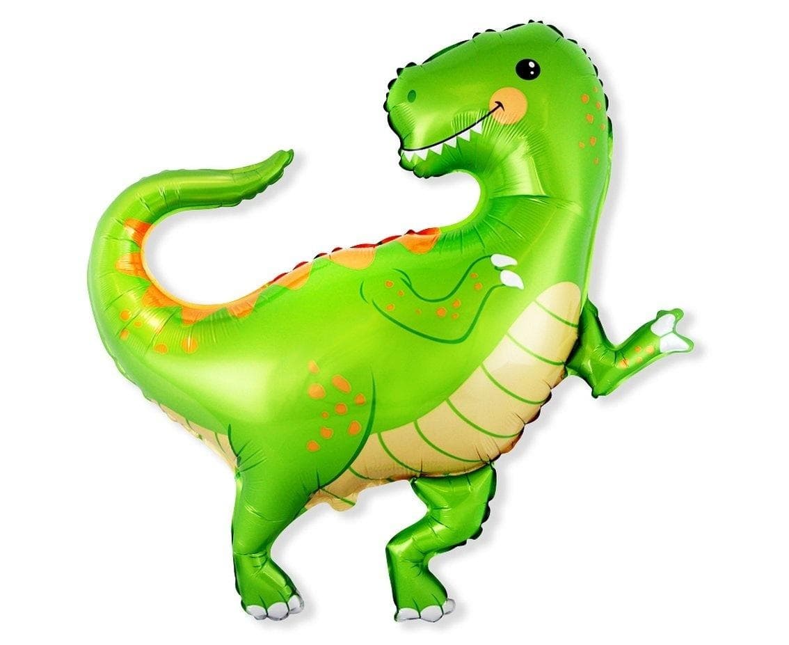 Balon foliowy Dinozaur 61 cm zielony Flexmetal