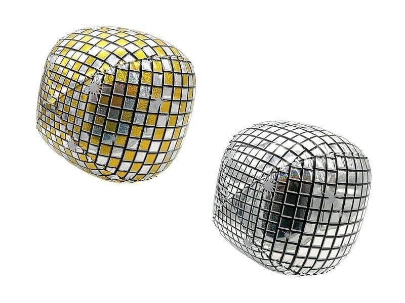Balon kula disco błyszcząca MIX 50x30 cm