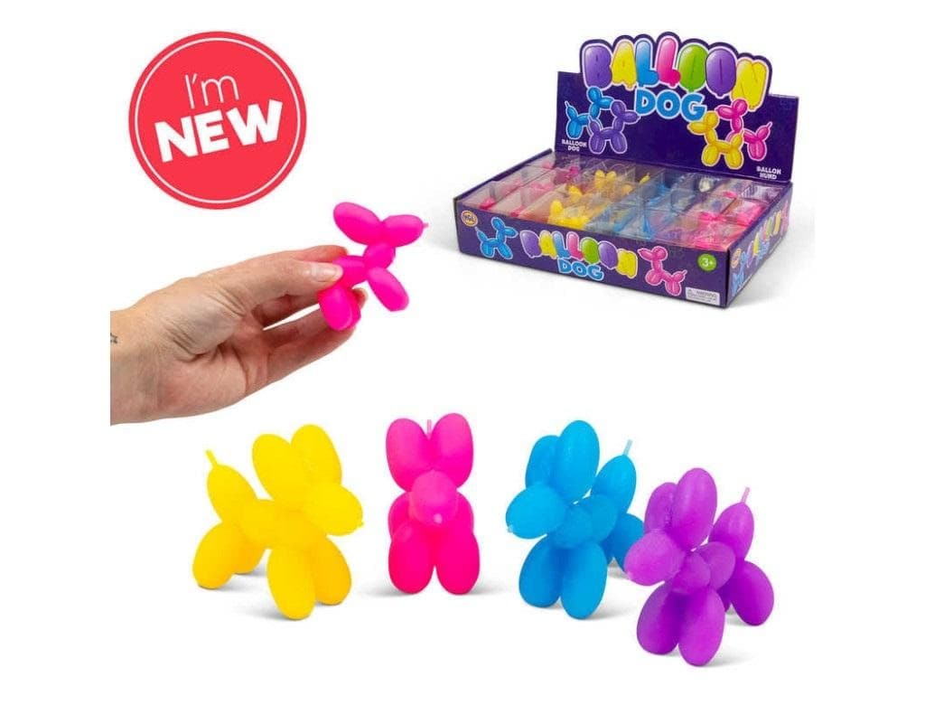 Balonowy Piesek do skręcania i fidget 4 kolory