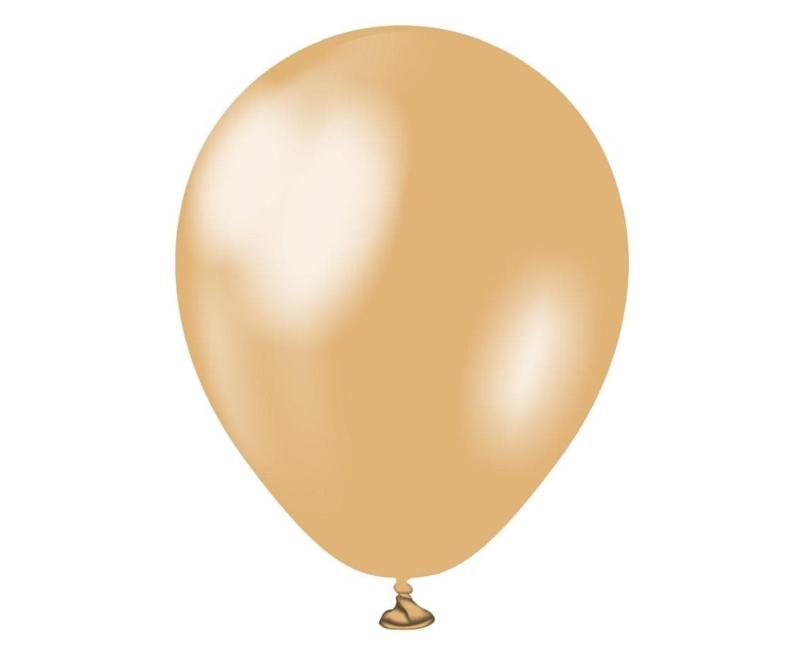 Balony Kalisan metalik złote 28 cm 50 sztuk