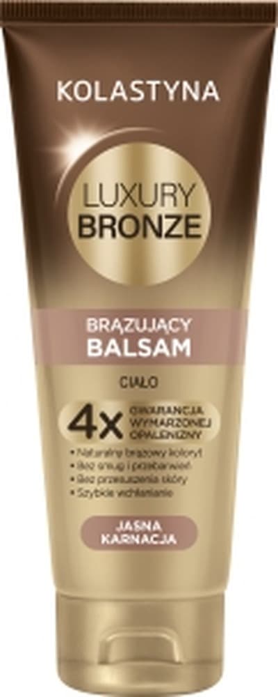 Balsam do ciała Kolastyna Luxury Jasna Karnacja 200 ml