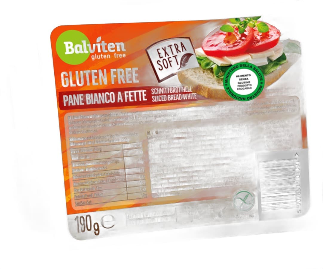 Balviten Chleb jasny kanapkowy 190g. Produkt Bezglutenowy