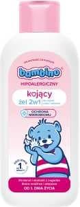 Bambino Żel myjący dla dzieci do ciała z wodą kojący 400 ml