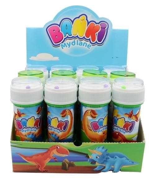 Bańki mydlane 60 ml 12 sztuk zestaw