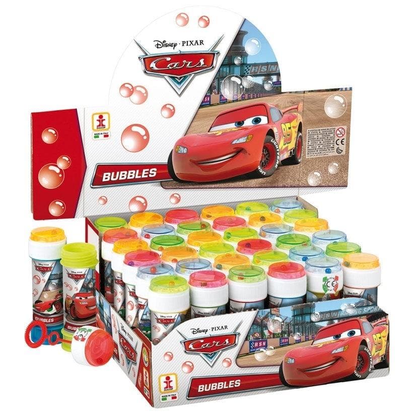 Bańki mydlane Cars 60 ml zestaw 36 sztuk