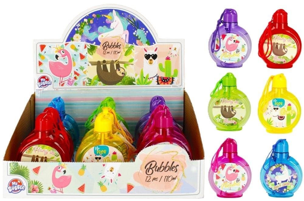 Bańki Mydlane Unicorn 110 ml Mix Kolorów