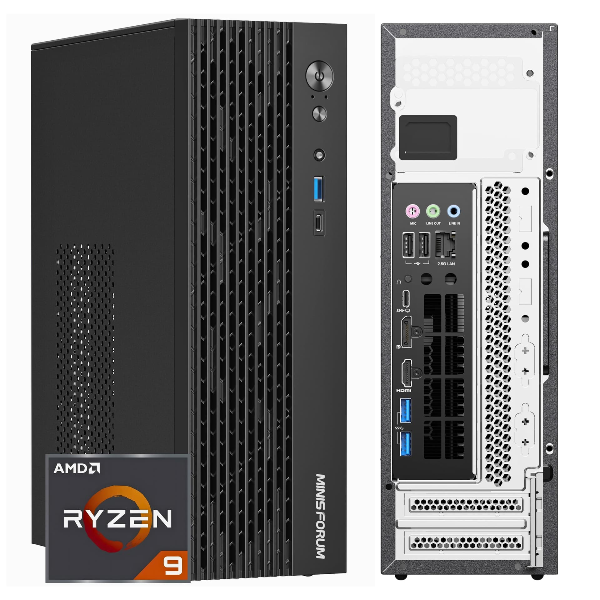 Barebone ASRock NUC-Box-225H HDMI/USB-C DDR5 do samodzielnego montażu