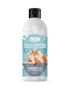 Barwa Bebi Kids Szampon i Płyn do Kąpieli 2w1 Guma Balonowa 500 ml