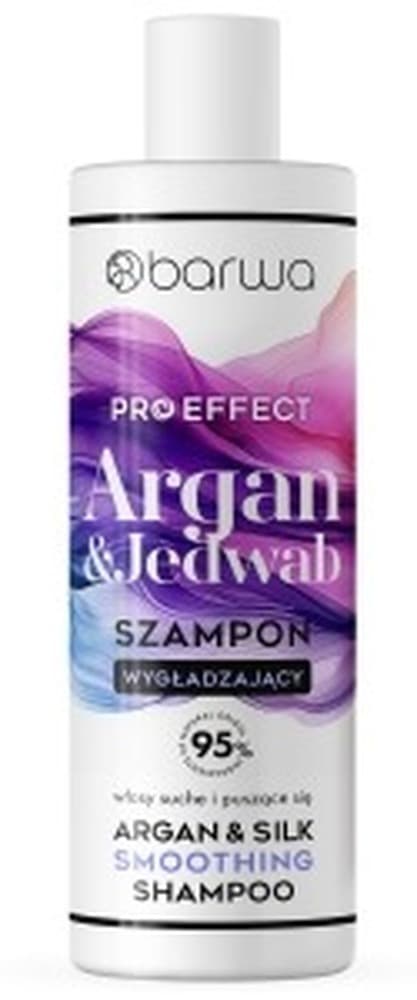 BARWA Szampon do Włosów Argan i Jedwab Wygładzający 380ml