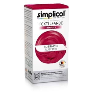 Barwnik do tkanin Simplicol Rubinowa Czerwień 559 g