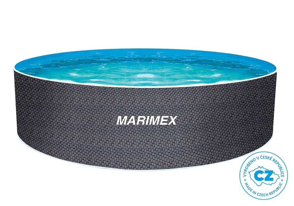 Basen Marimex Orlando 3,66 x 0,91 m RATAN + skimmer