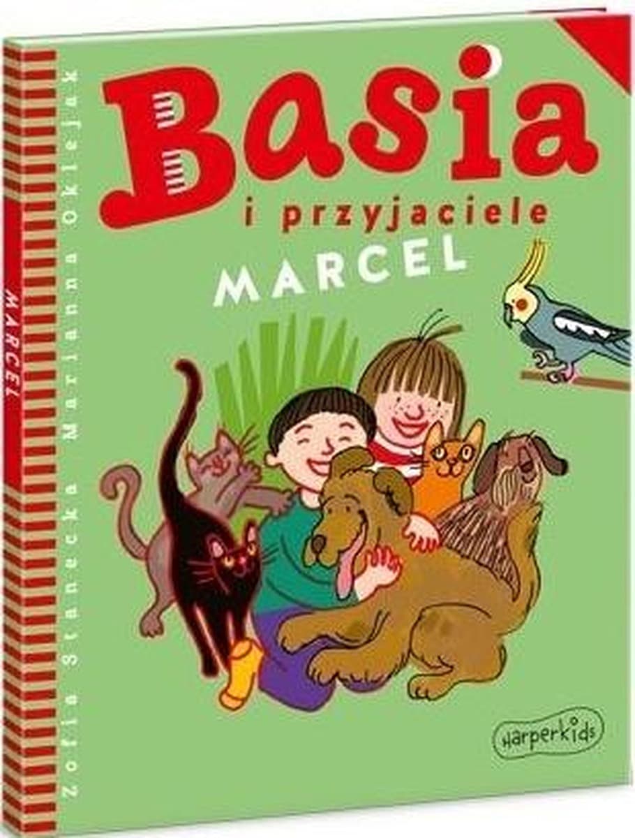 Basia i przyjaciele Marcel wydanie Harperkids 2021