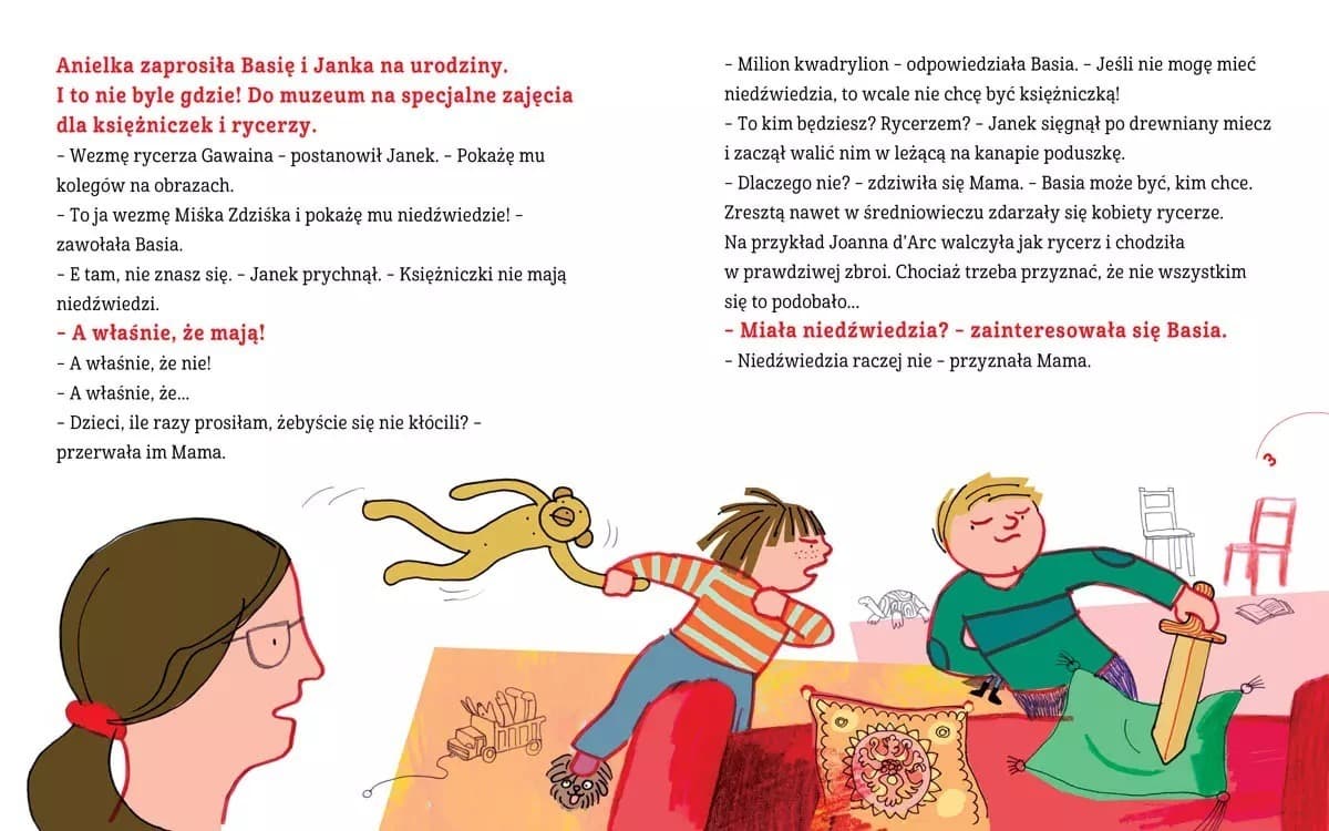 Basia i urodziny w muzeum. Książka dla dzieci