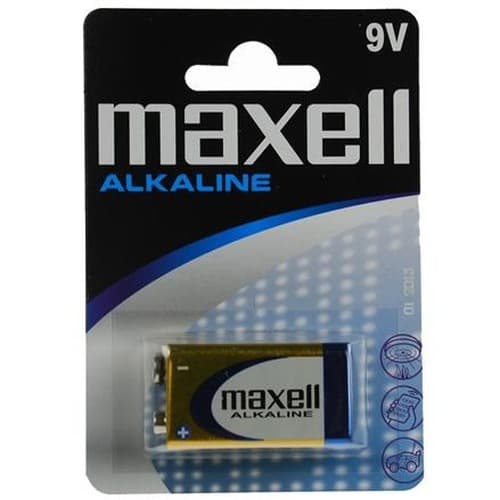 Bateria alkaliczna Maxell 9V 1 sztuka
