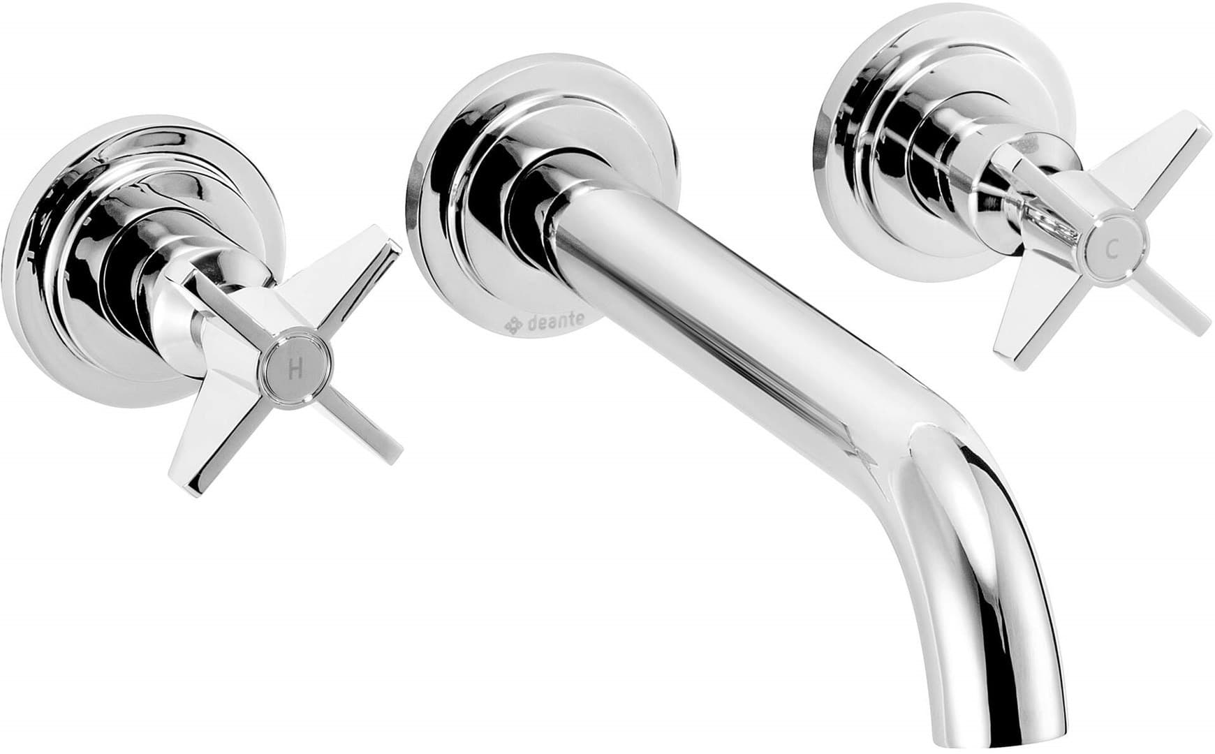Bateria umywalkowa podtynkowa BQT_054D chrom 5908212075944