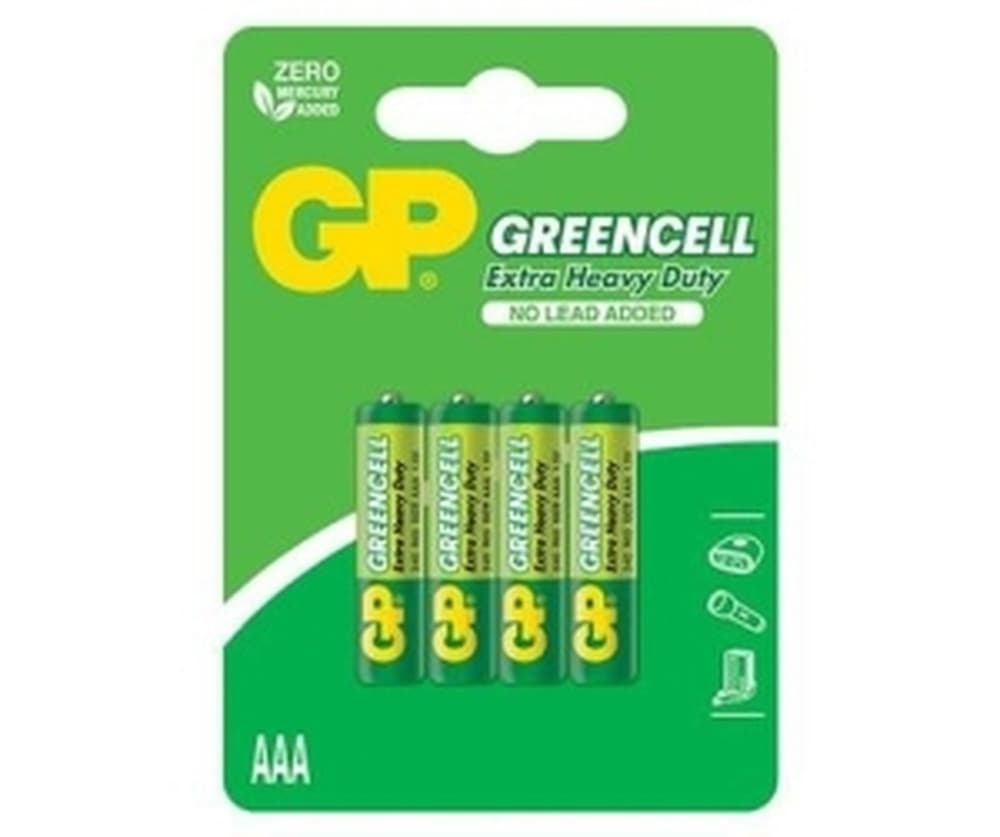 Bateria cynkowo-chlorkowa GP AAA R03 1.5V 4 szt.