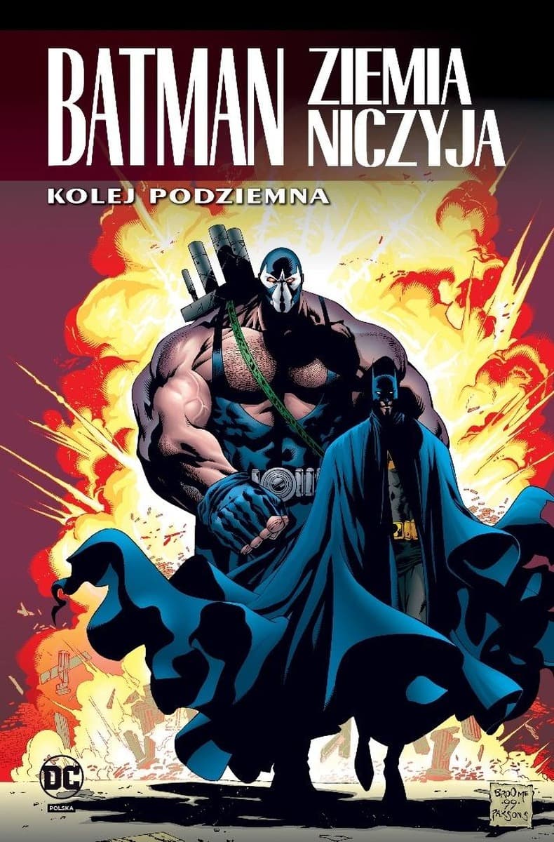 Batman Ziemia niczyja Kolej podziemna Tom 6 Uniwersum DC
