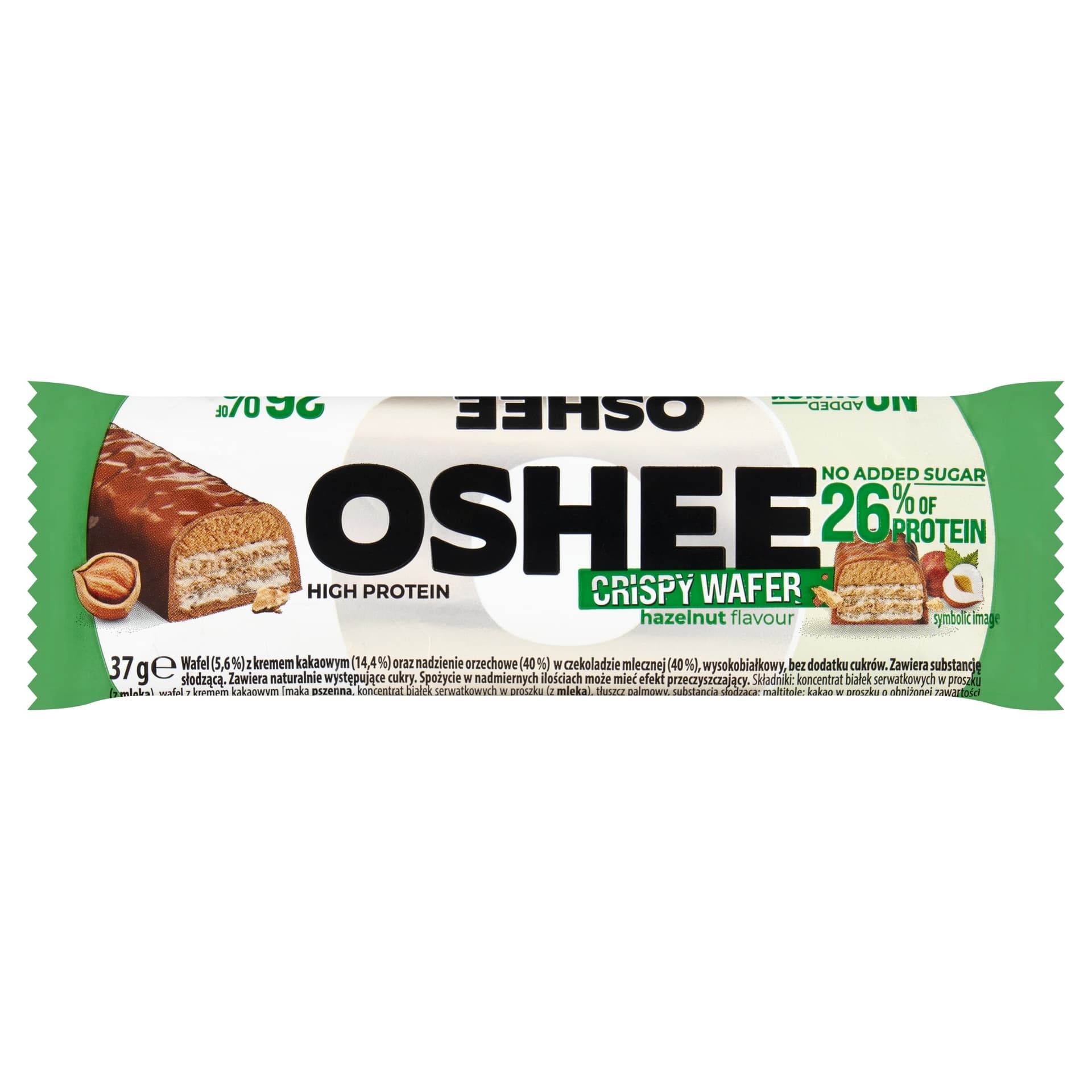 OSHEE CRISPY Protein Bar Orzech 37g