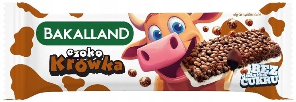 Bakalland Baton zbożowy czoko krówka 25g