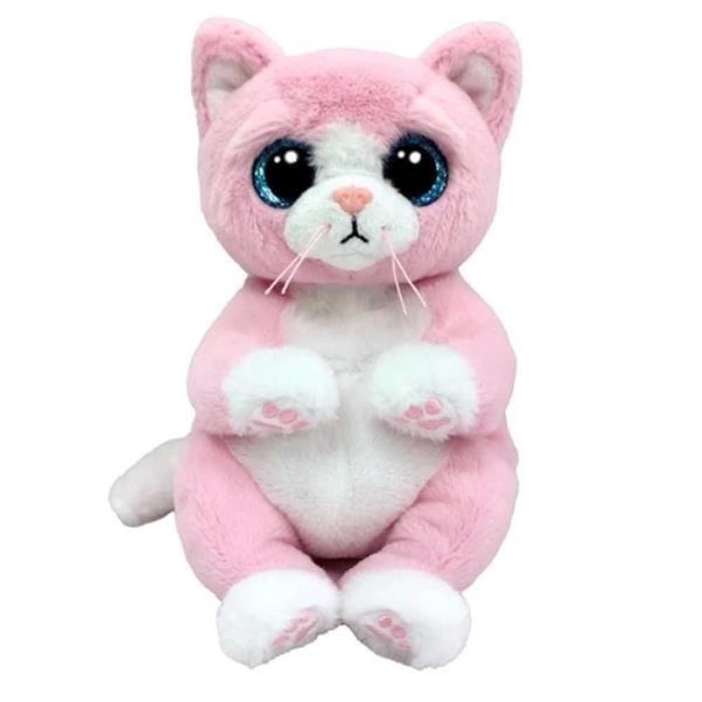 Beanie Boos Lillibelle - Różowy kot pluszowy 15 cm