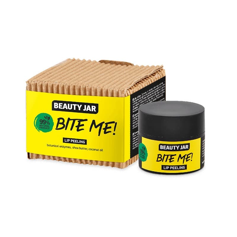 Beauty Jar Peeling do ust - Olej kokosowy i masło shea