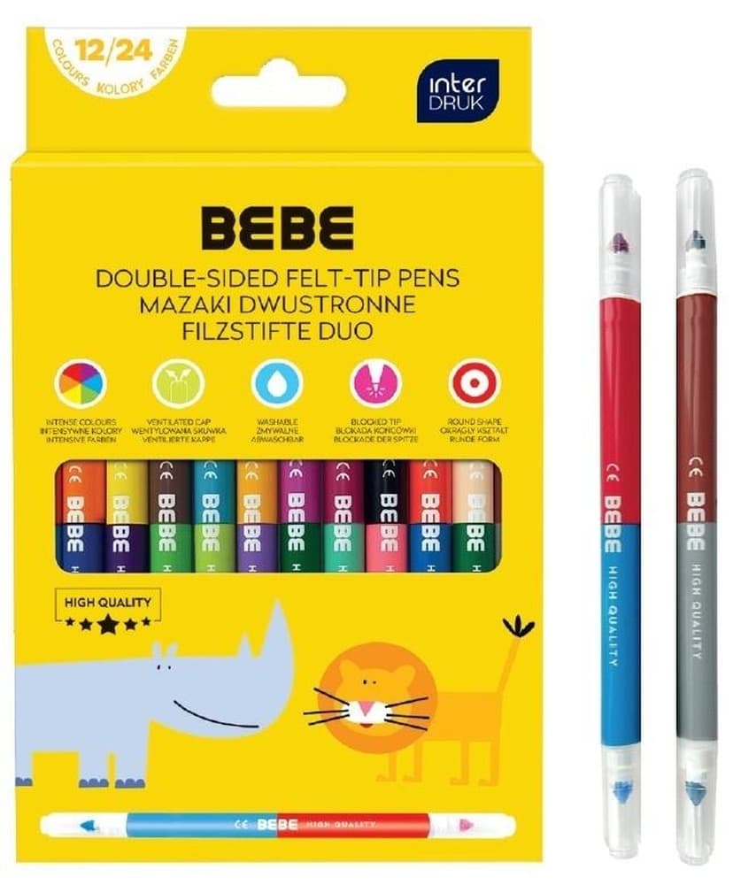 Bebe Kids Mazaki Dwustronne 12/24 Kolory