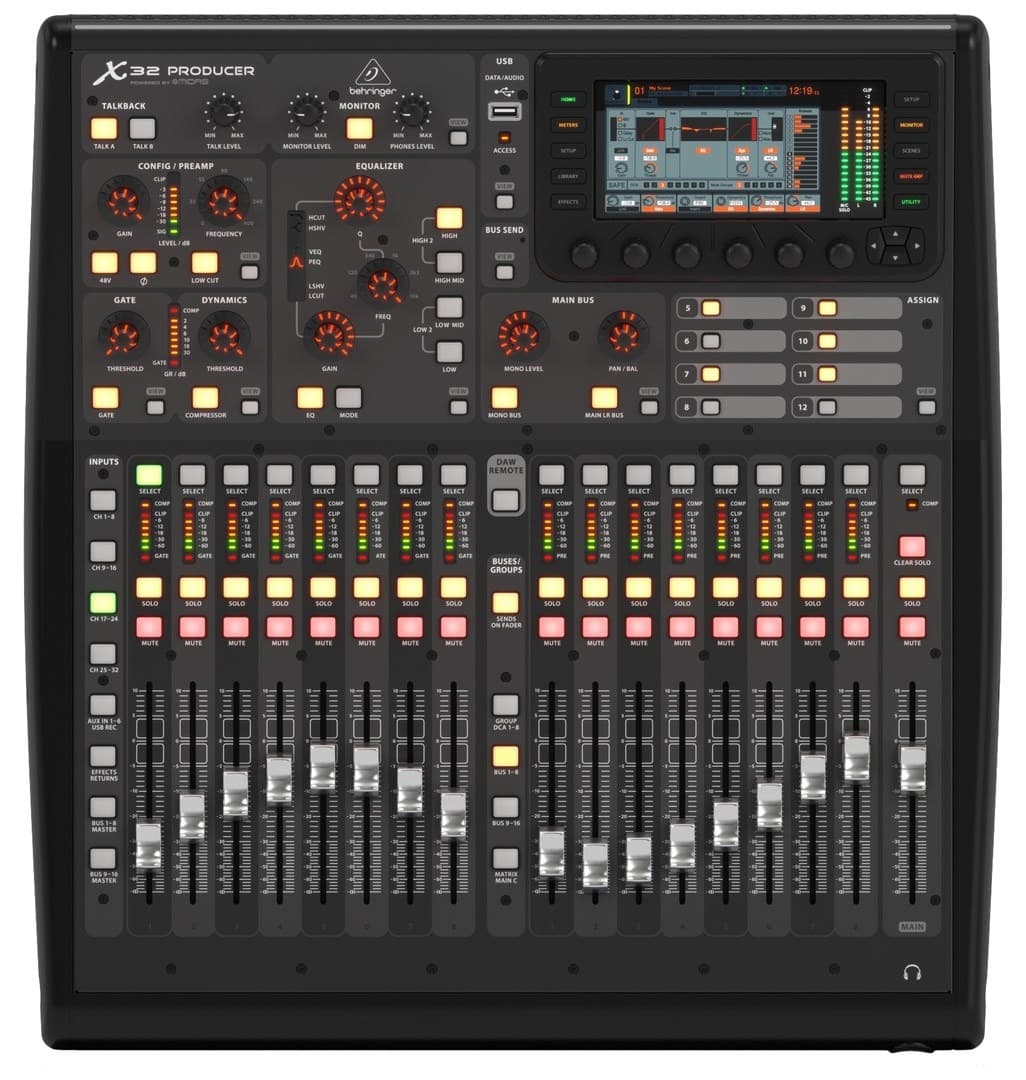 Mikser audio Behringer X32 Producer, 40 kanałów