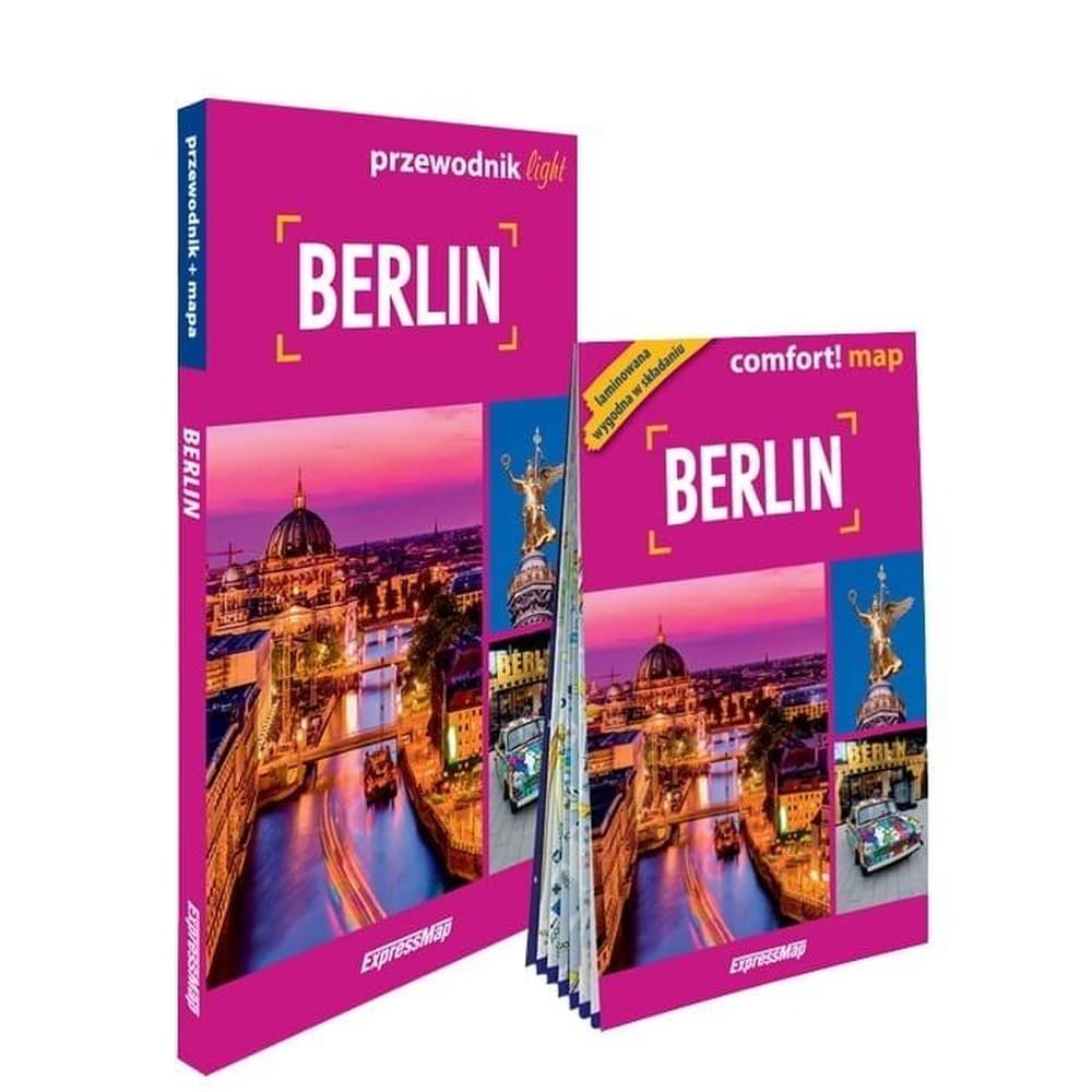 Berlin light przewodnik z mapą 2025