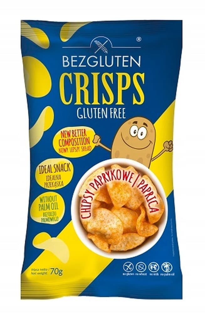 Chipsy solone Bezgluten 70g