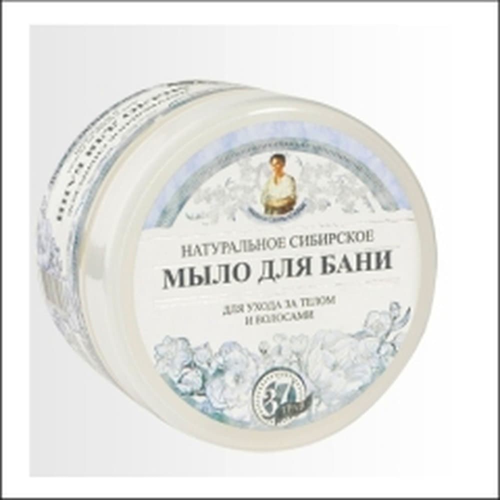 Babuszki Agafii Mydło naturalne białe z 37 ziołami 500 ml
