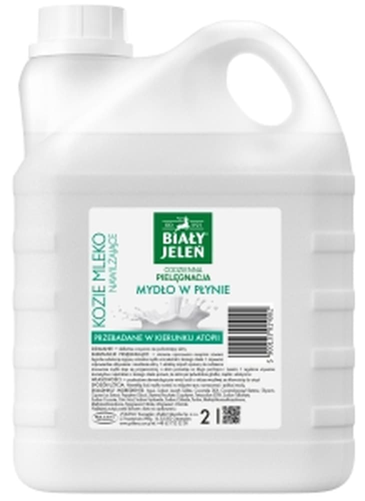 Biały Jeleń Mydło w Płynie Kozie Mleko 2L