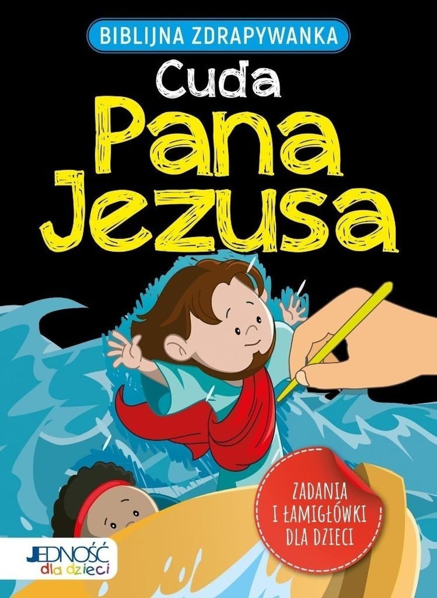 Biblijna zdrapywanka Cuda Pana Jezusa dla dzieci