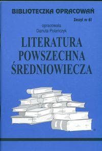 Opracowanie lektury szkolnej Liryka Średniowiecza - Danuta Polańczyk / Biblioteczka opracowań