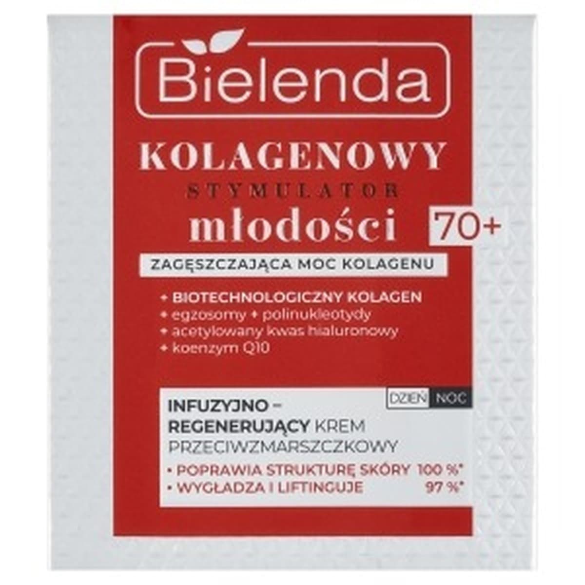 Bielenda Kolagen Skin Match Krem do Twarzy 70+ dla Cery Dojrzałej 50 ml