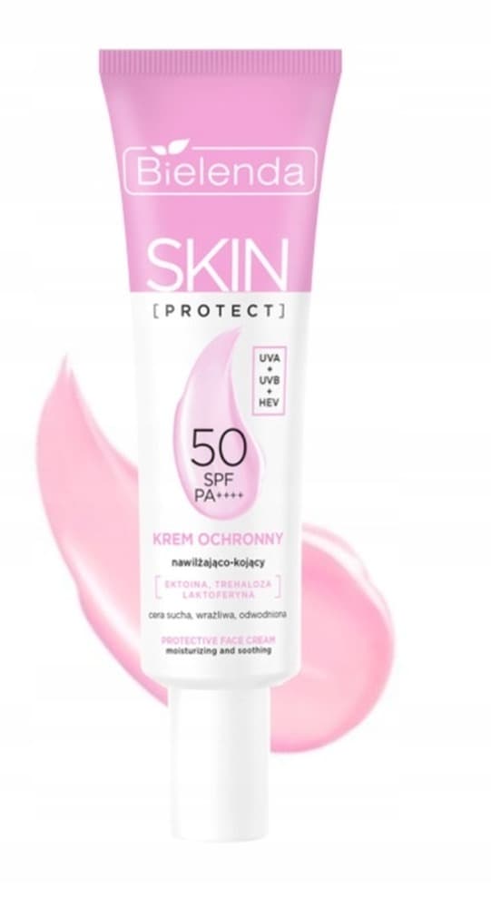 Bielenda Skin Protect Krem Nawilżająco-Kojący SPF50 40 ml
