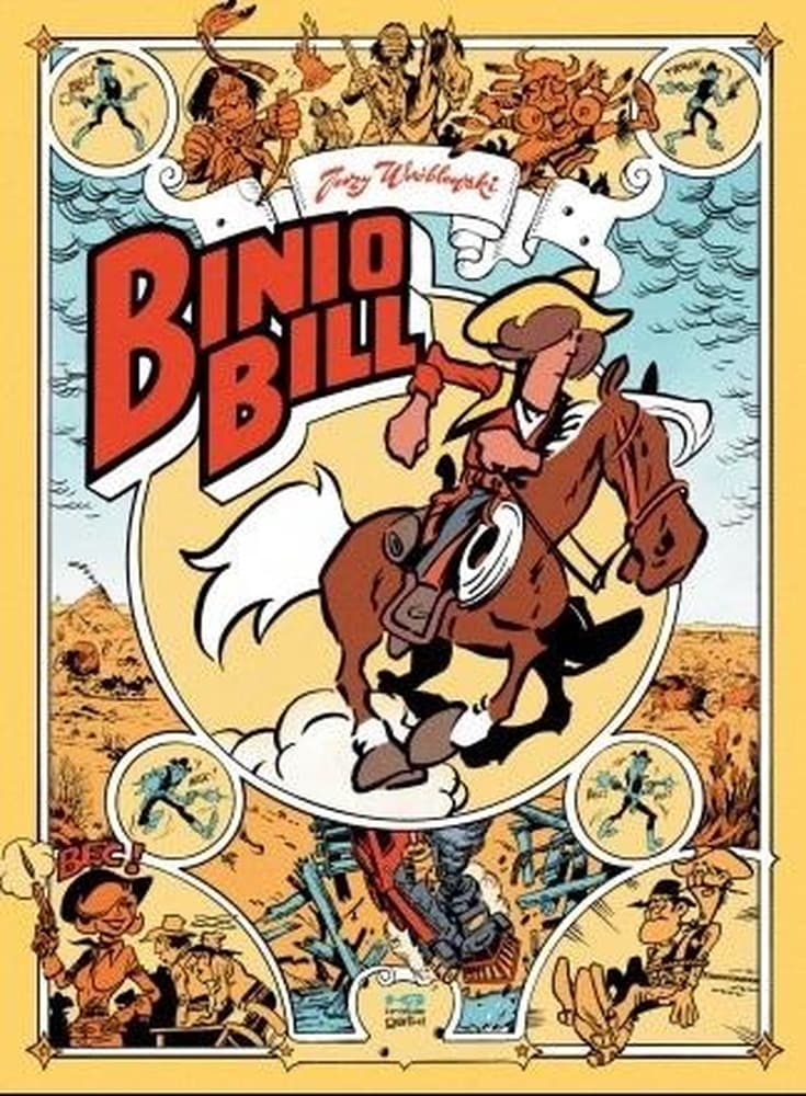 Binio Bill wydanie zbiorcze komiksu Jerzego Wróblewskiego