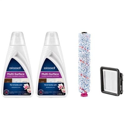 Bissell zestaw do czyszczenia MultiSurface (2x detergenty, szczotka, filtr)
