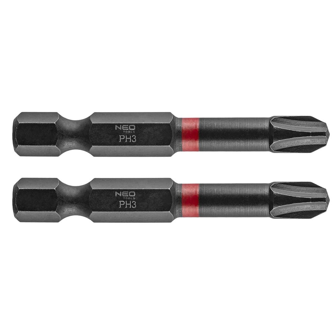 Bity udarowe PH3 długość 50 mm, zestaw 2 sztuki