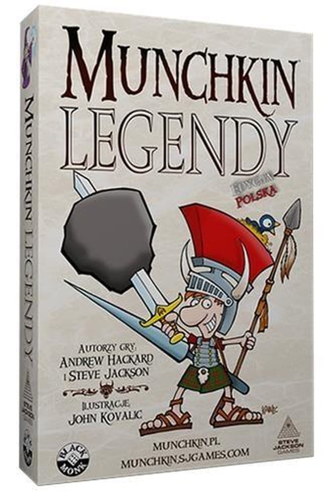 Gra karciana Munchkin Legendy Black Monk