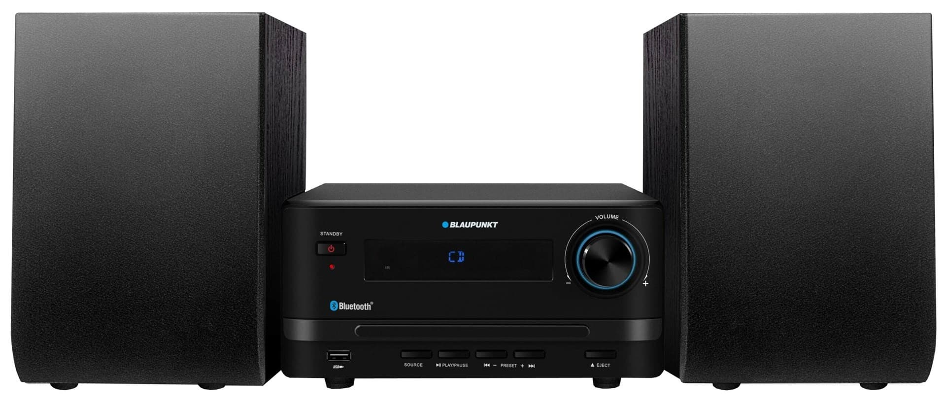 Mikrowieża z Bluetooth i radiem FM