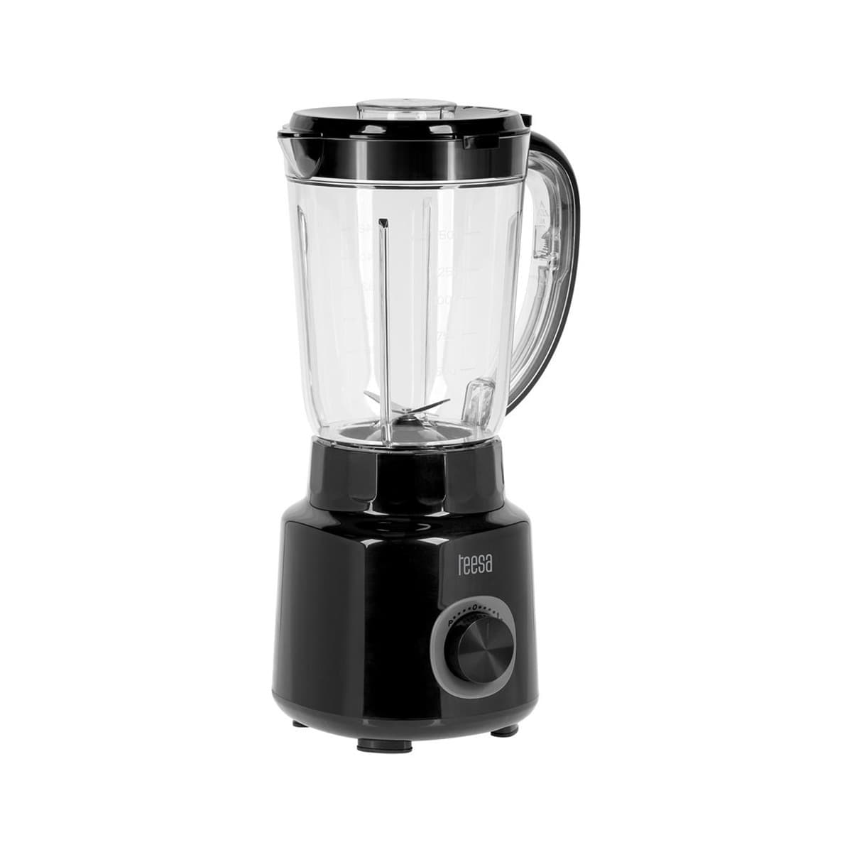 Blender kielichowy 500W czarny do koktajli i smoothie