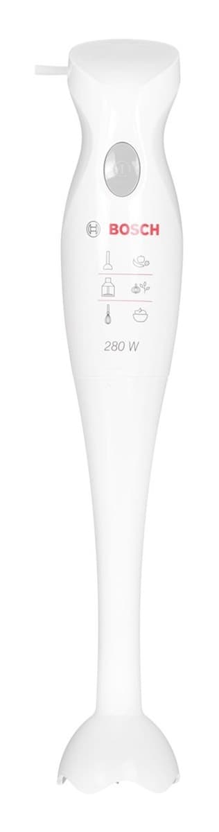 Blender ręczny Bosch 280W do blendowania i miksowania biały