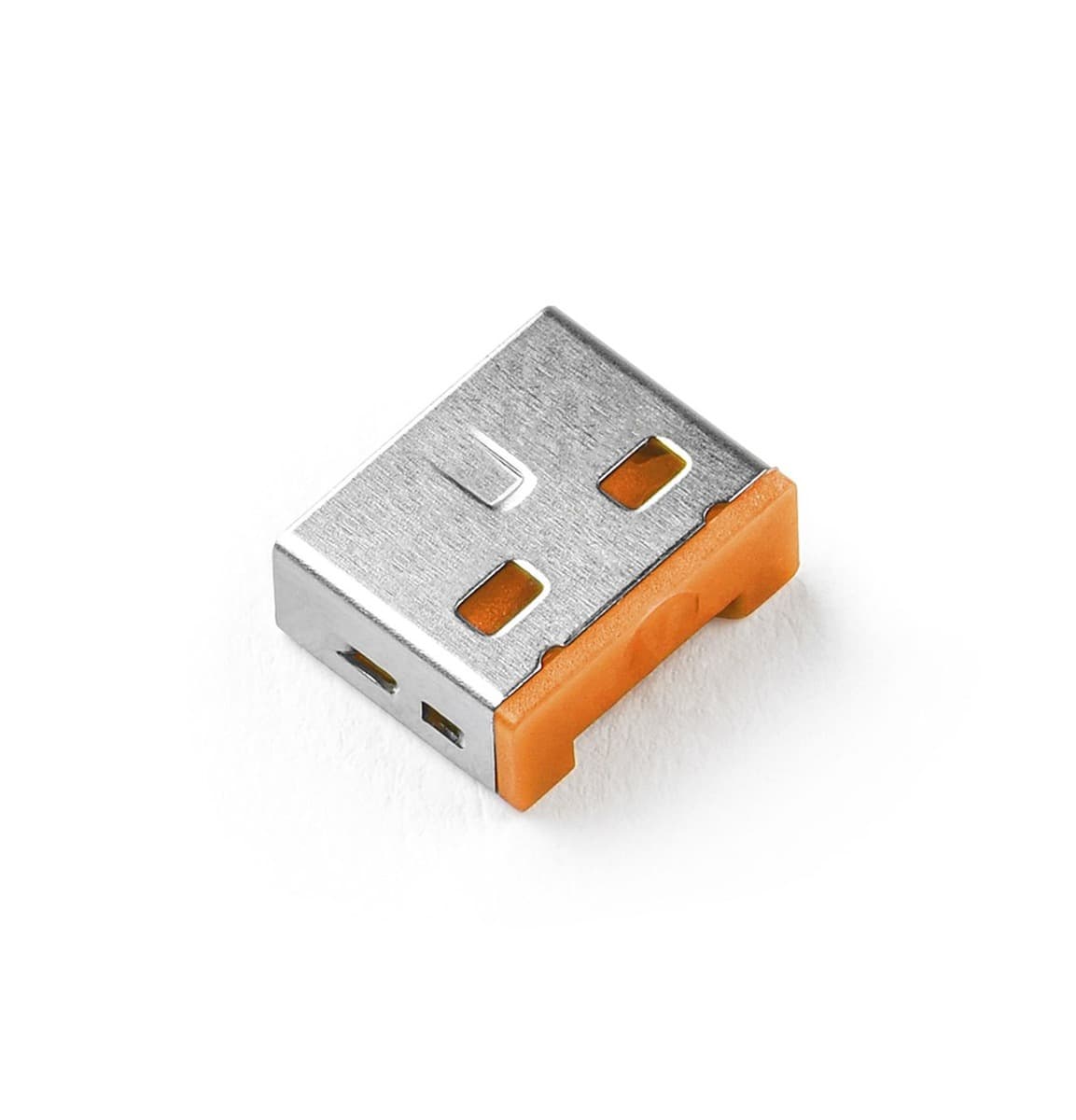 Blokada portu USB SmartKeeper Basic "USB-A Port" pomarańczowa - 100 szt.
