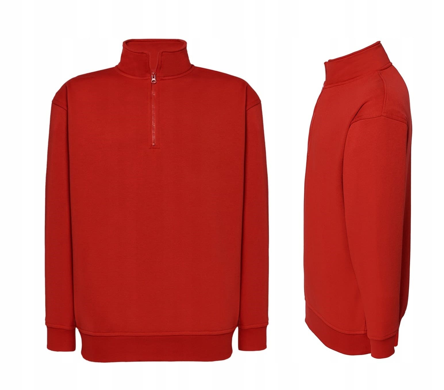 Bluza dresowa bez kaptura w kolorze czerwonym rozmiar 3XL