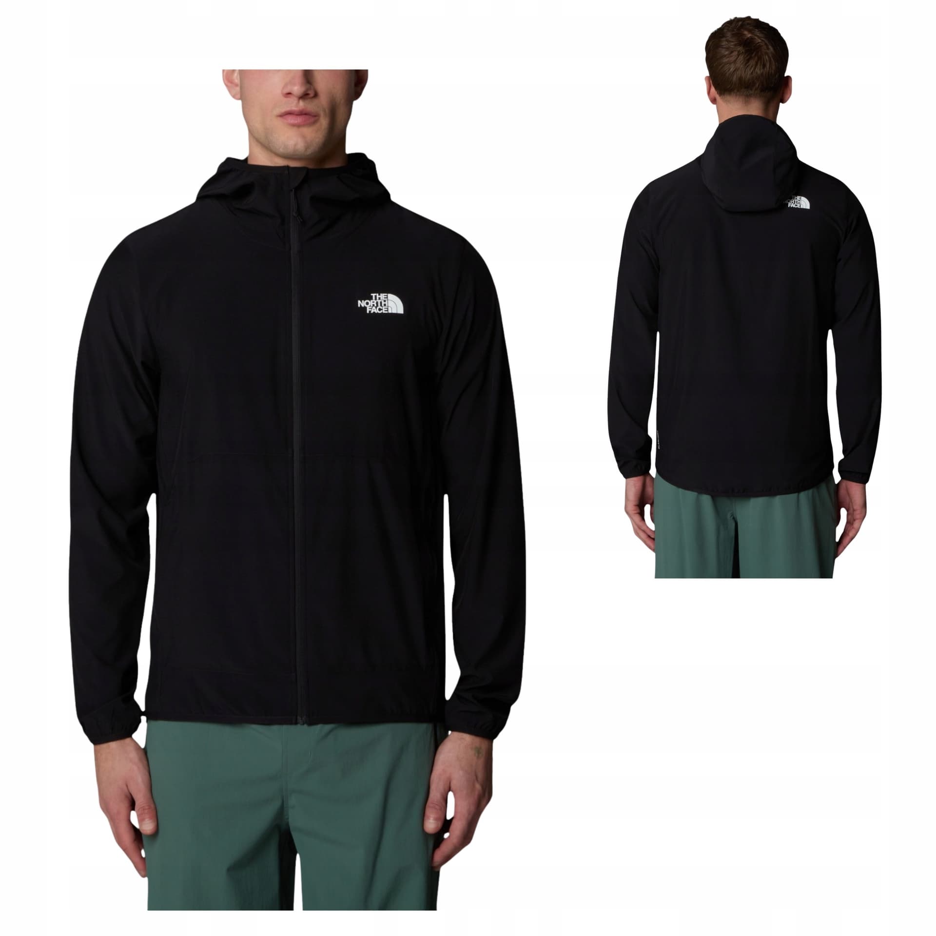 Bluza biegowa The North Face Summit Altimetro Lt Crew - tnf black
