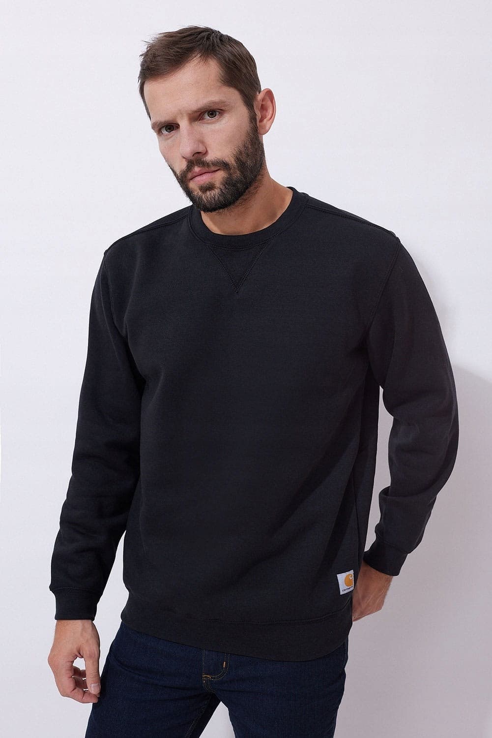 Bluza Carhartt Midweight Crewneck Sweatshirt - czarna