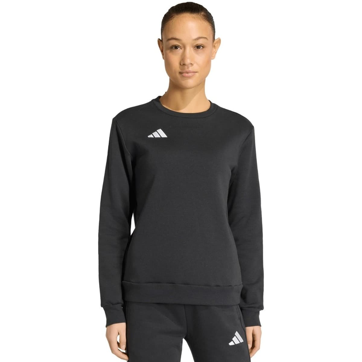 Bluza damska adidas Entrada 26 Sweat Top czarna rozmiar L KB3951